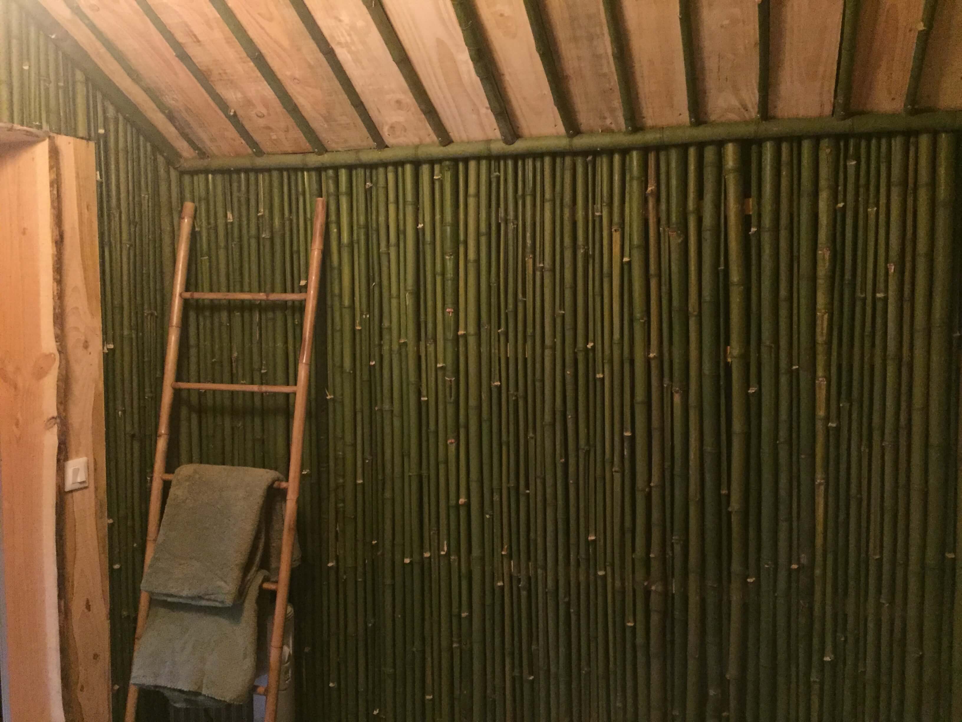 Cabane des bambous we en amoureux au chaud